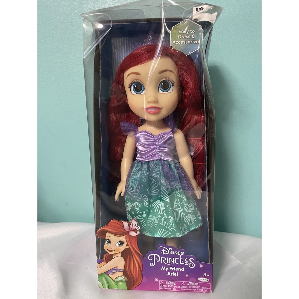 Disney Princess My Friend Ariel Doll 14" Tall Includes‎ Removable Outfit